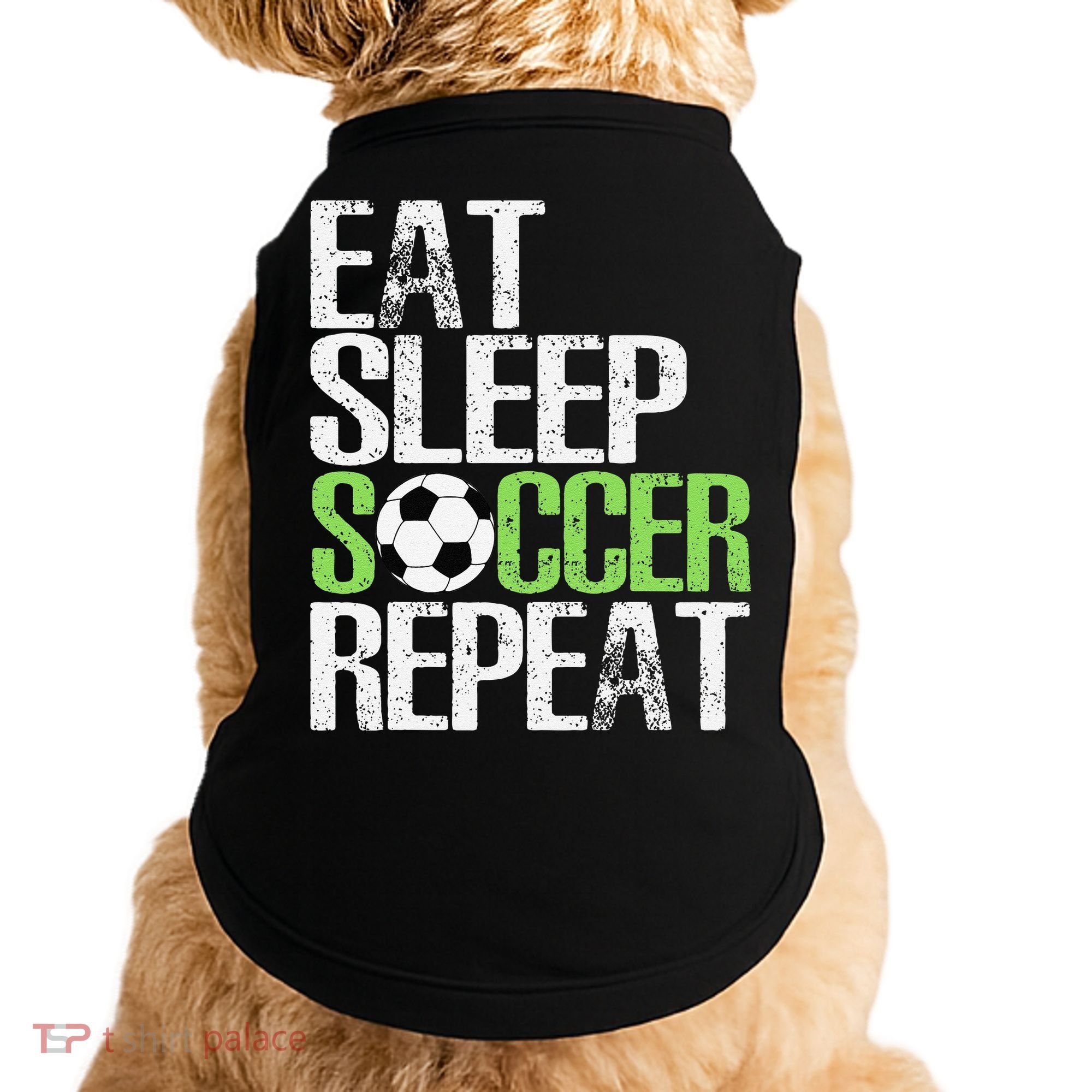Eat Sleep Soccer Repeat Cool Sport Player Gift Doggie Tank