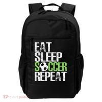 Eat Sleep Soccer Repeat Cool Sport Player Gift Backpack thumb 0