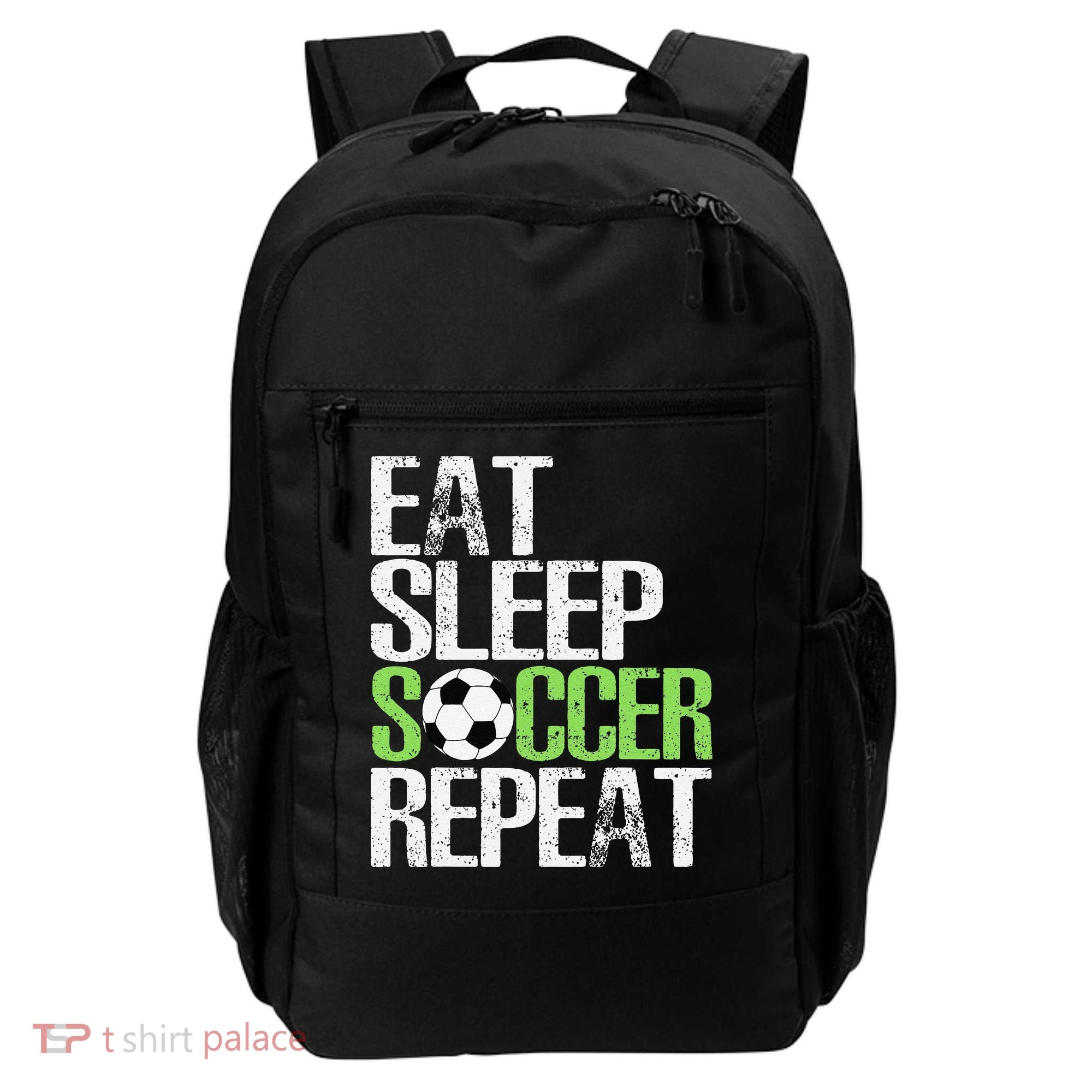 Eat Sleep Soccer Repeat Cool Sport Player Gift Backpack