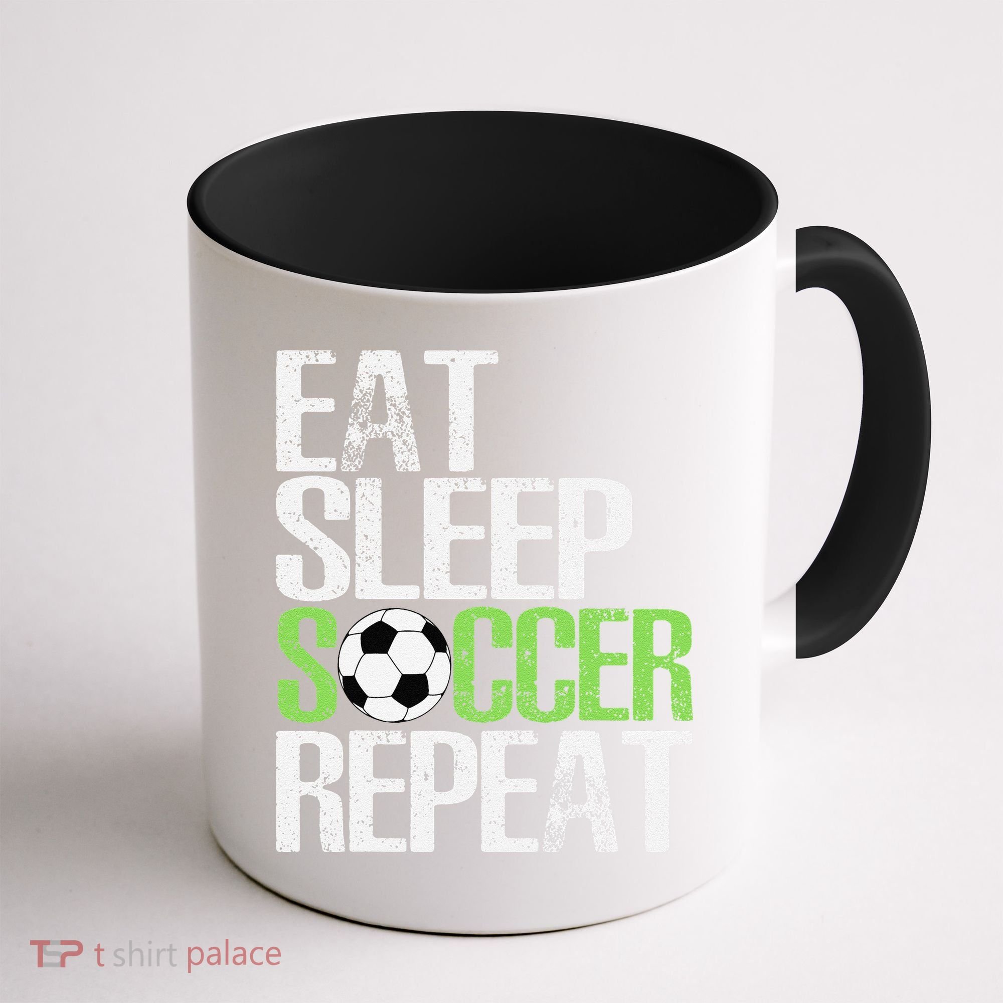 Eat Sleep Soccer Repeat Cool Sport Player Gift Coffee Mug
