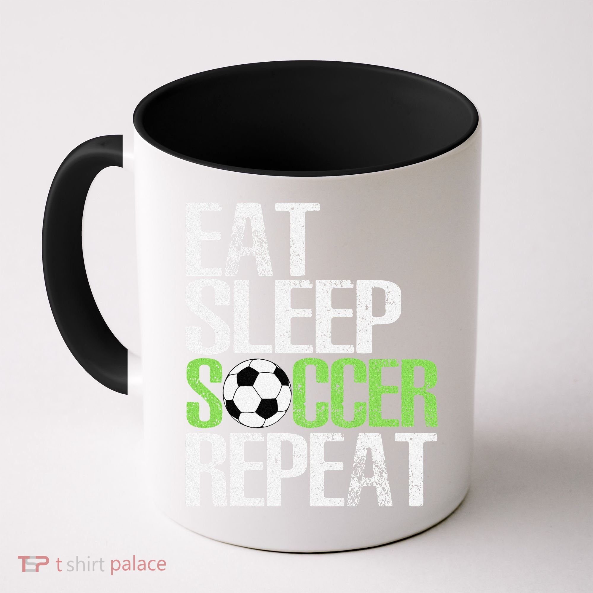 Eat Sleep Soccer Repeat Cool Sport Player Gift Coffee Mug
