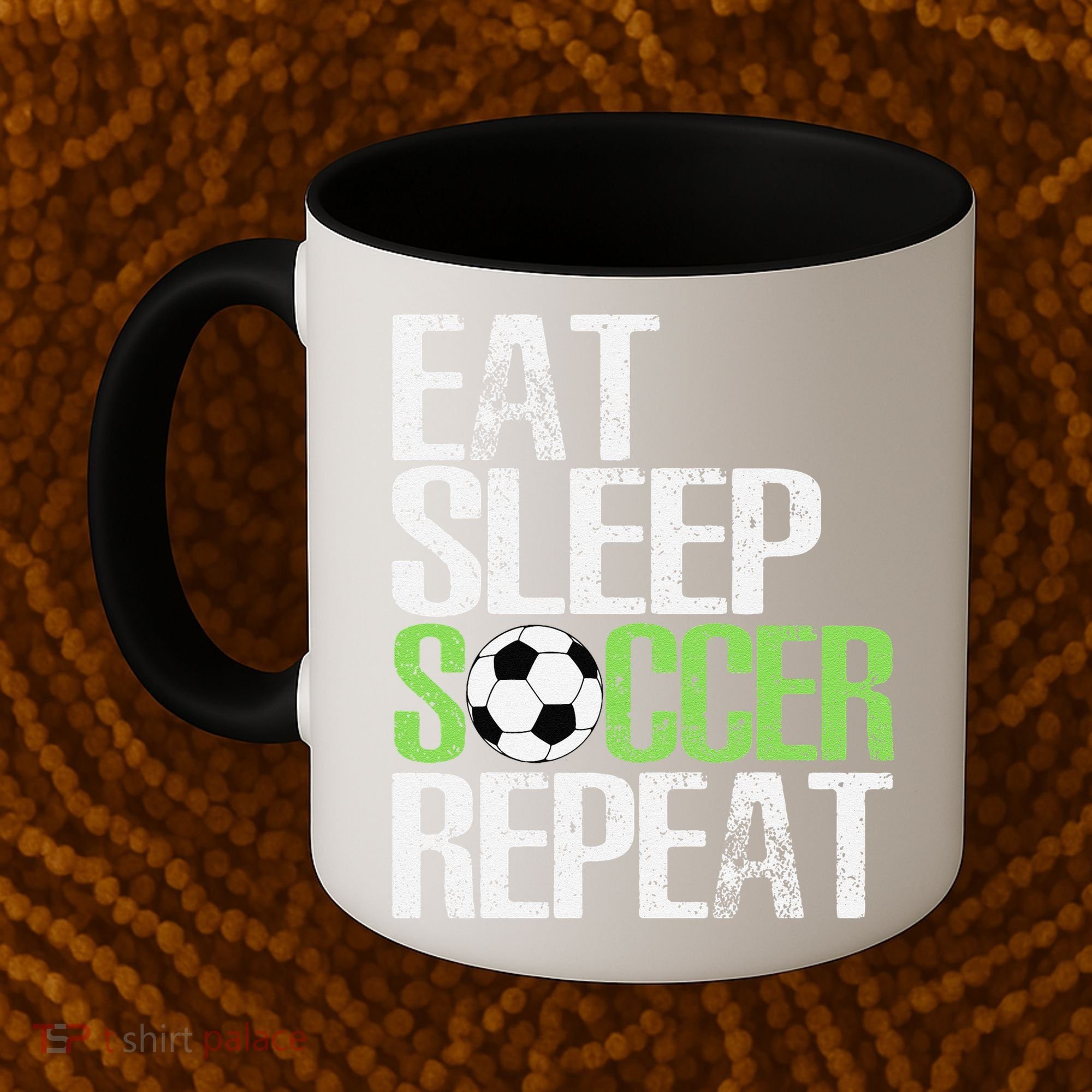 Eat Sleep Soccer Repeat Cool Sport Player Gift Coffee Mug