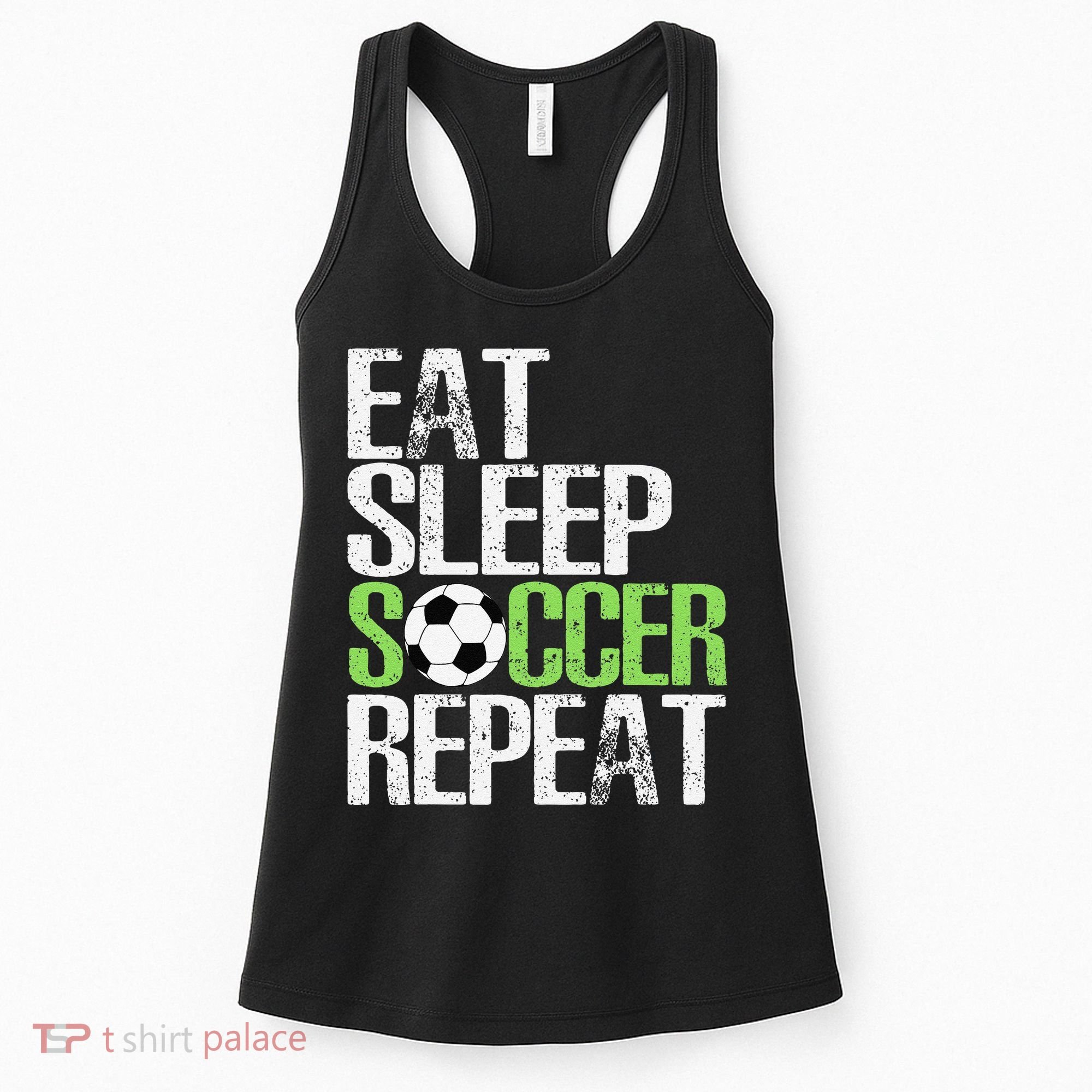 Eat Sleep Soccer Repeat Cool Sport Player Gift Women's Tank Top