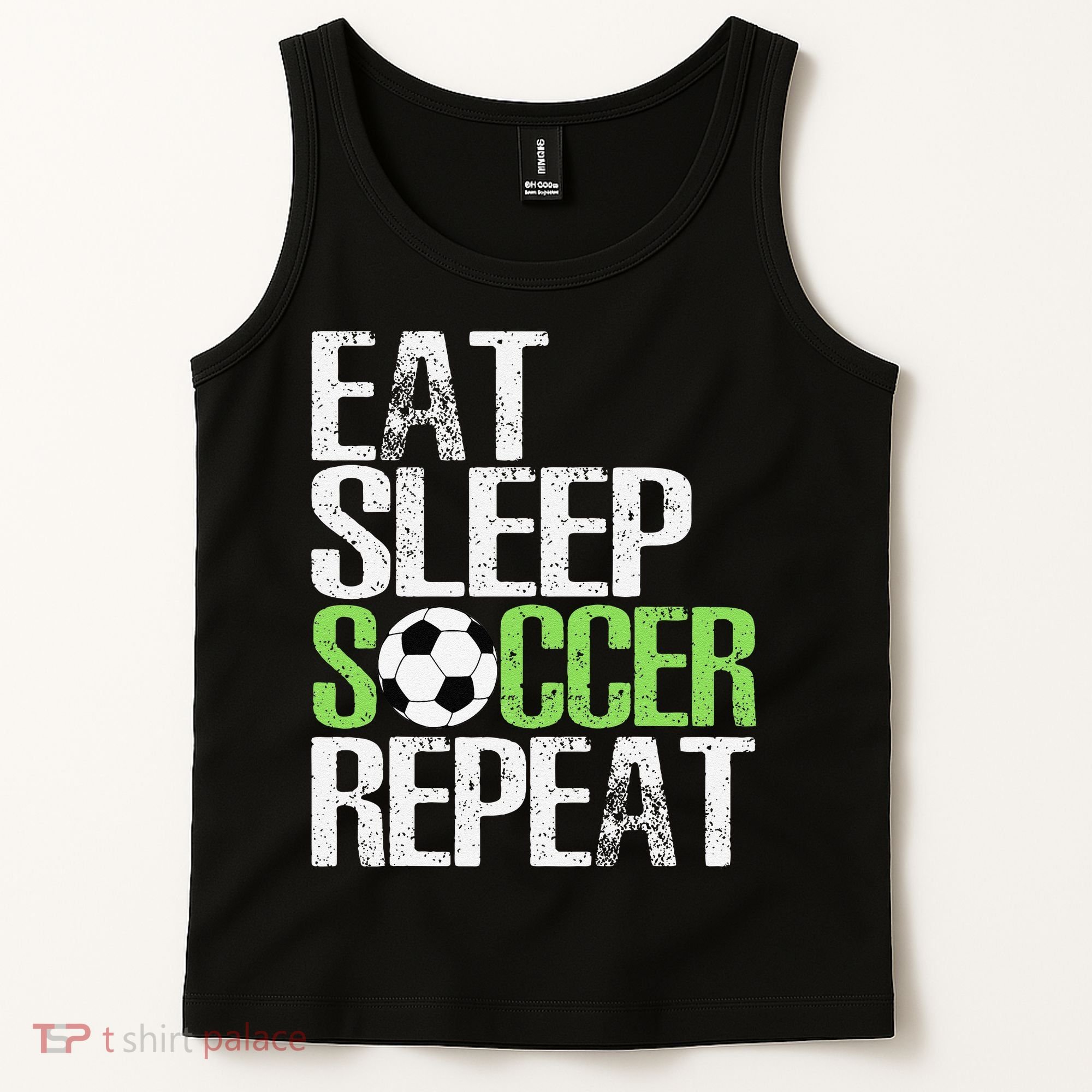 Eat Sleep Soccer Repeat Cool Sport Player Gift Tank Top