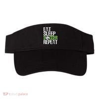 Eat Sleep Soccer Repeat Cool Sport Player Gift Visor thumb 0