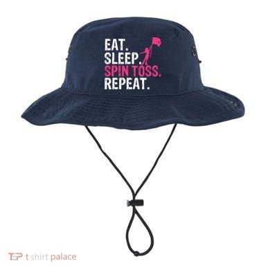 Eat Sleep Spin Toss Repeat Flag Color Guard Gift Bucket Hat