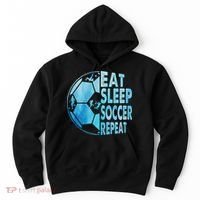 Eat Sleep Soccer Repeat Gift Hoodie thumb 0