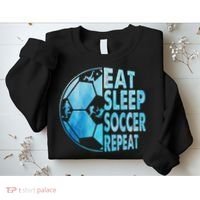 Eat Sleep Soccer Repeat Gift Sweatshirt thumb 2