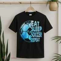Eat Sleep Soccer Repeat Gift T-Shirt thumb 2