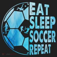 Eat Sleep Soccer Repeat Gift Beanie thumb 2
