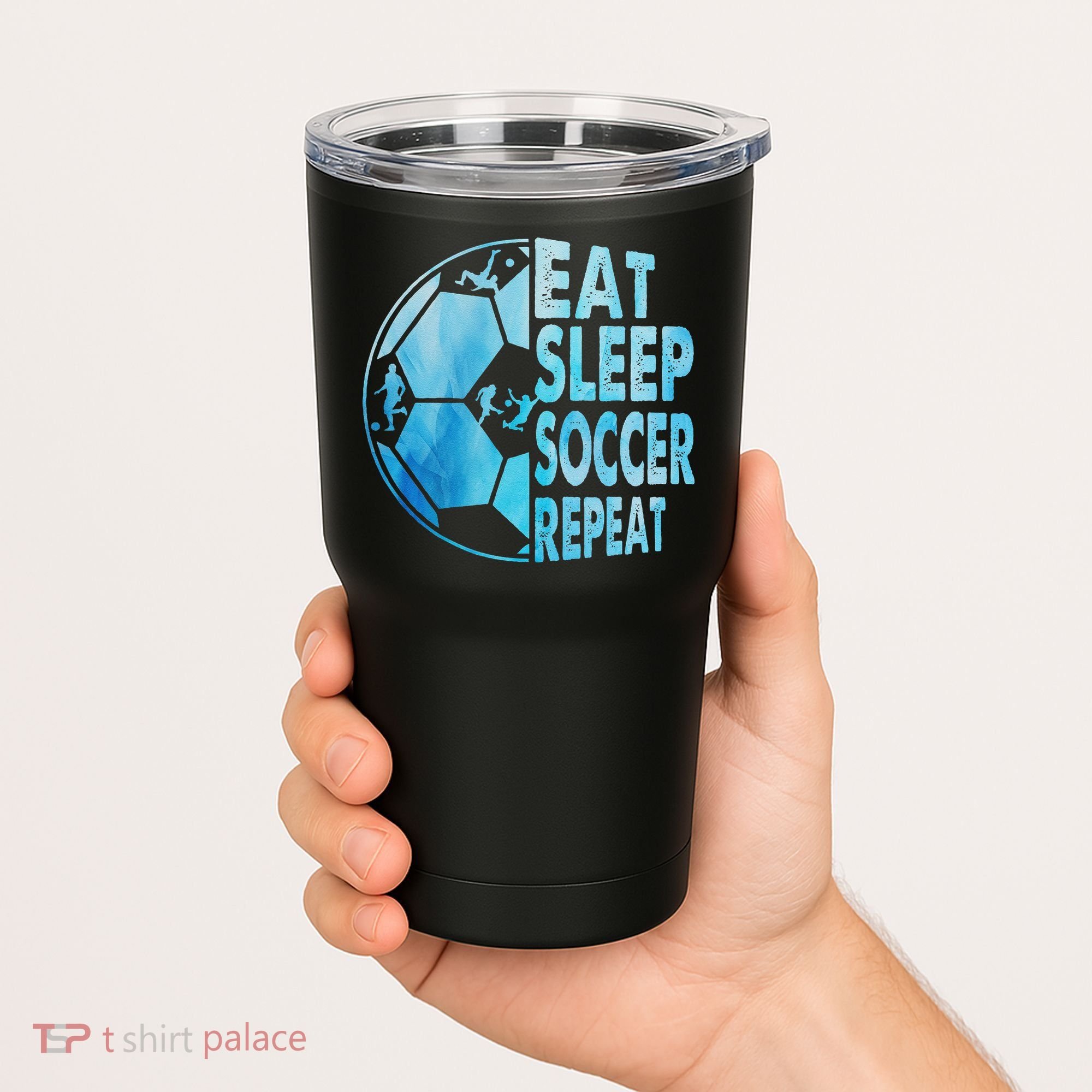 Eat Sleep Soccer Repeat Gift Tumbler