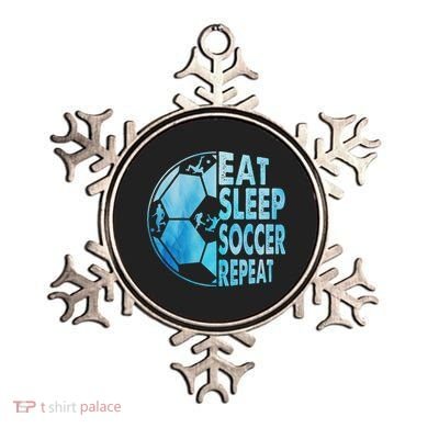 Eat Sleep Soccer Repeat Gift Ornament