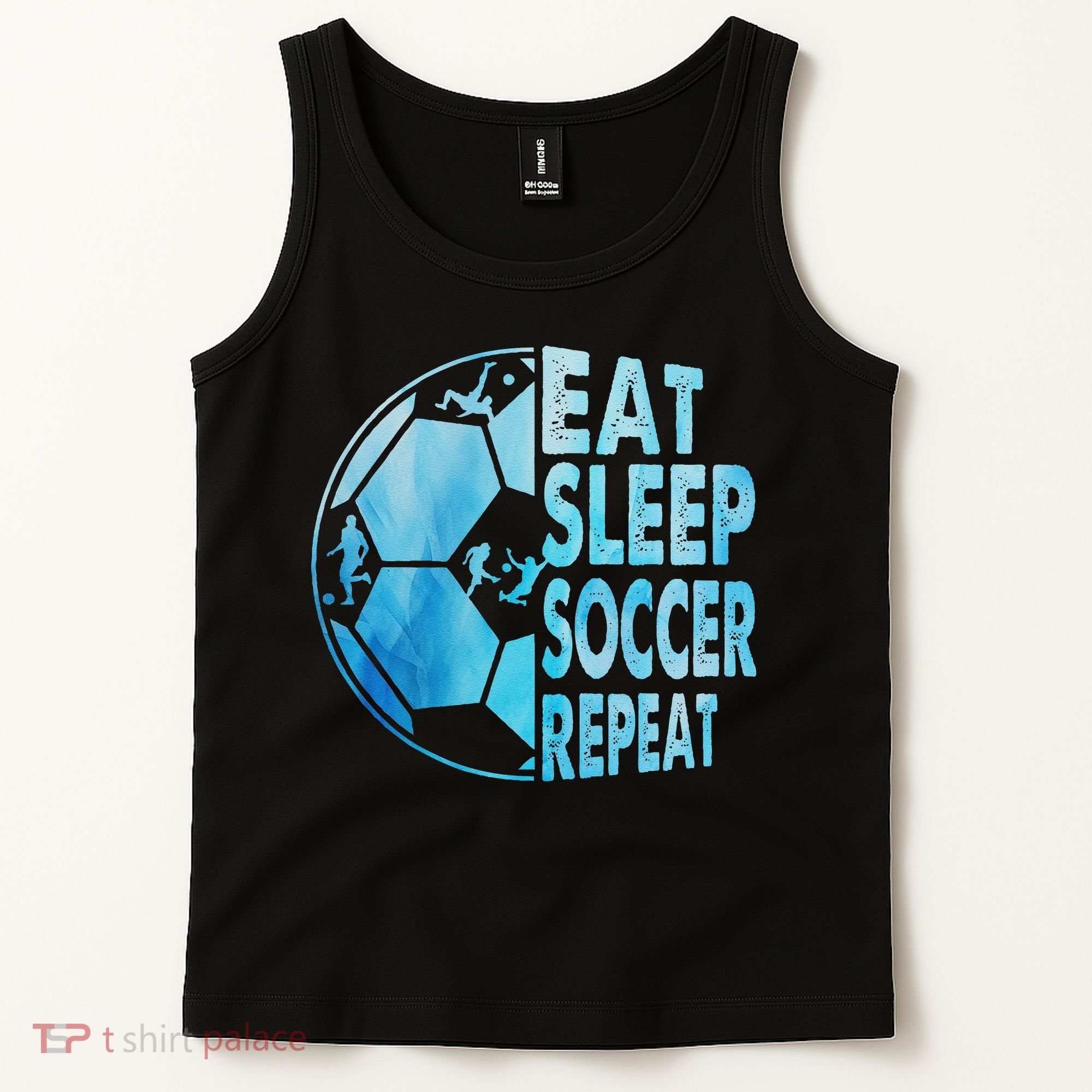 Eat Sleep Soccer Repeat Gift Tank Top