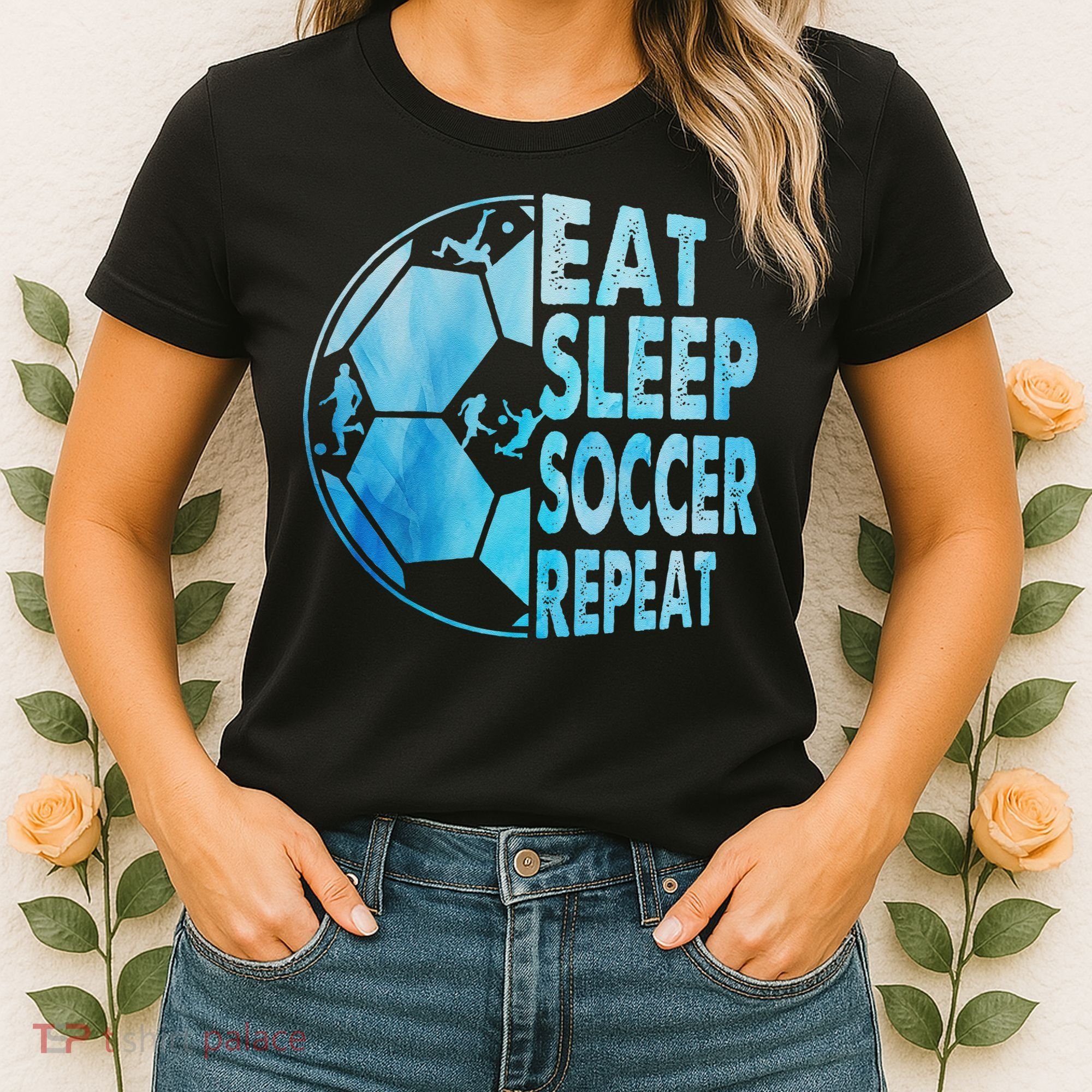 Eat Sleep Soccer Repeat Gift Women's T-Shirt