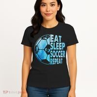 Eat Sleep Soccer Repeat Gift Women's T-Shirt thumb 4