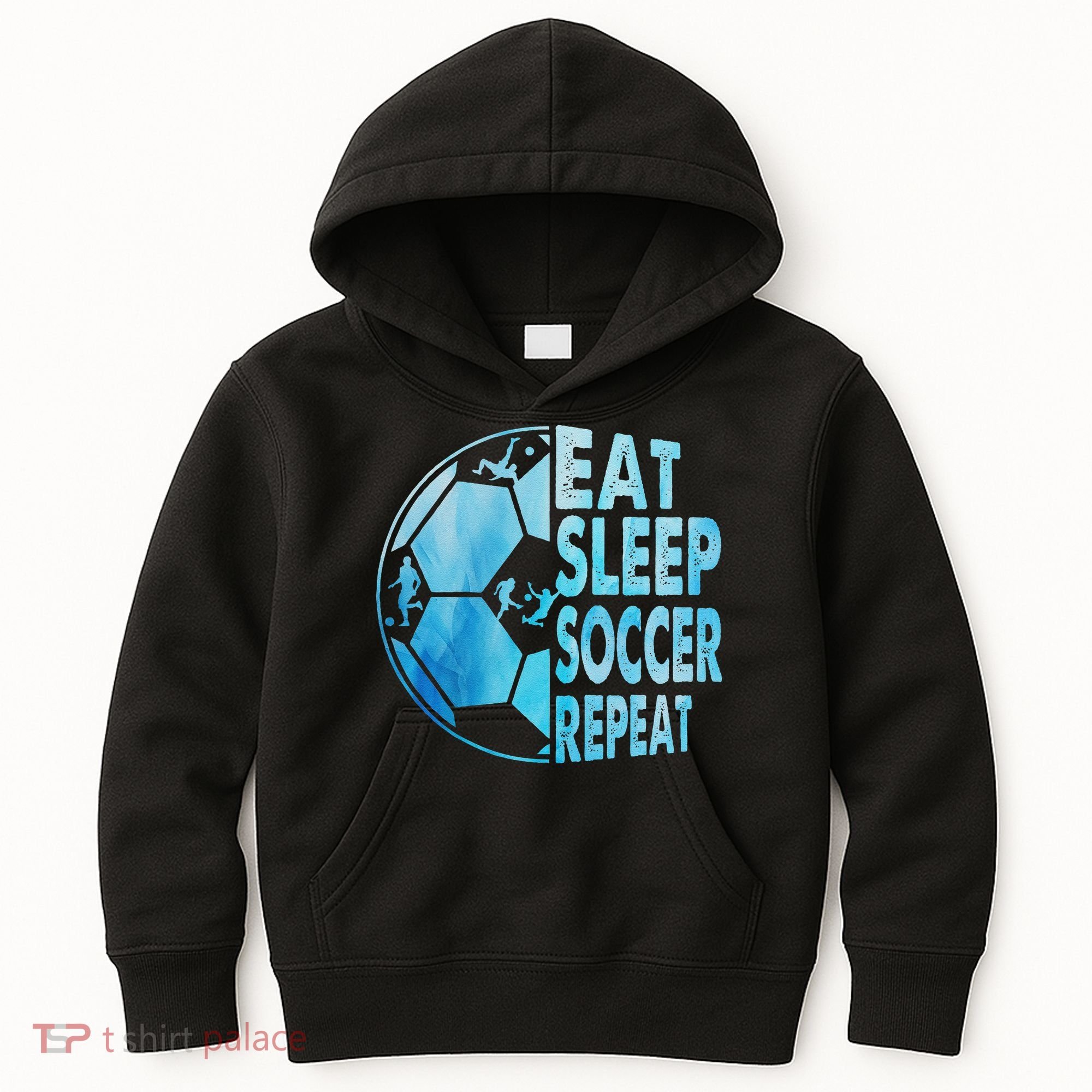 Eat Sleep Soccer Repeat Gift Kids Hoodie