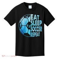 Eat Sleep Soccer Repeat Gift Kids T-Shirt thumb 0