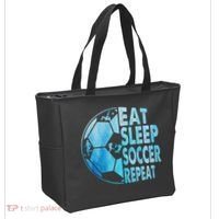 Eat Sleep Soccer Repeat Gift Tote Bag thumb 2