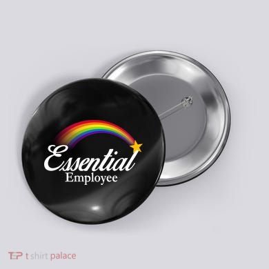 Essential Employee Shooting Star Button