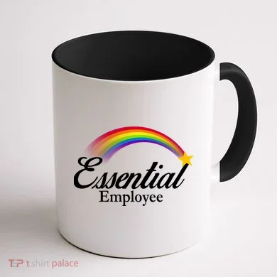 Essential Employee Shooting Star Coffee Mug back