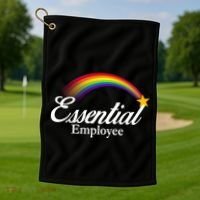 Essential Employee Shooting Star Golf Towel thumb 1