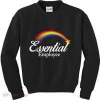 Essential Employee Shooting Star Kids Sweatshirt thumb 0