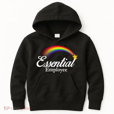 Essential Employee Shooting Star Kids Hoodie