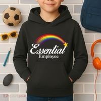 Essential Employee Shooting Star Kids Hoodie thumb 2