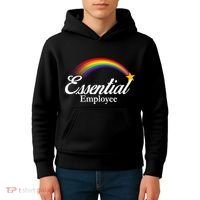 Essential Employee Shooting Star Kids Hoodie thumb 4