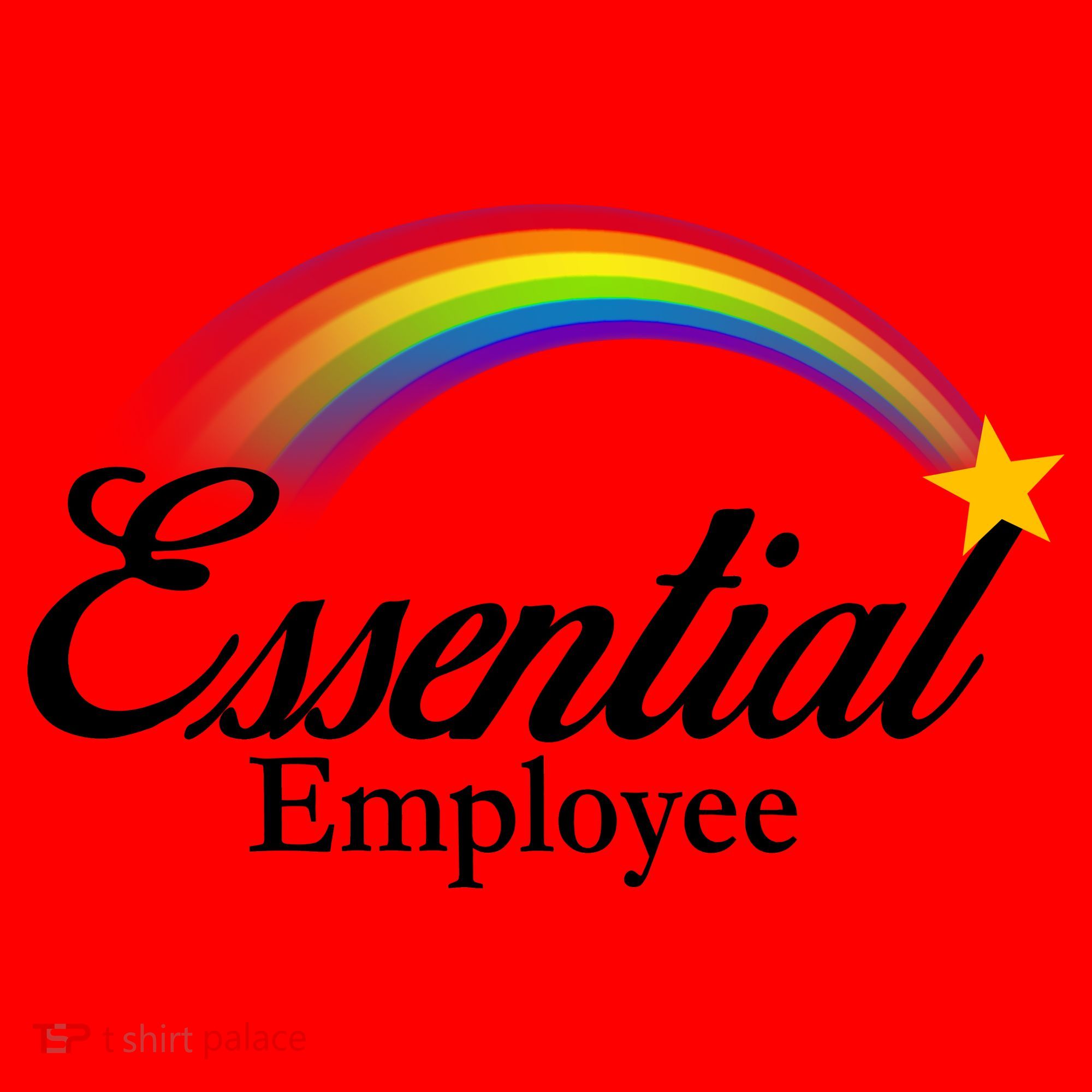 Essential Employee Shooting Star Santa Hat