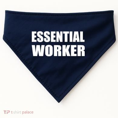 Essential Worker USA-Made Doggie Bandana