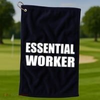 Essential Worker Golf Towel thumb 1