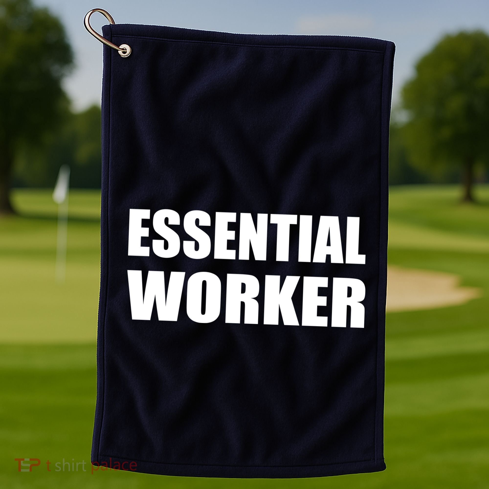 Essential Worker Golf Towel