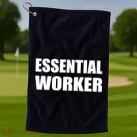 Essential Worker Golf Towel thumb 1