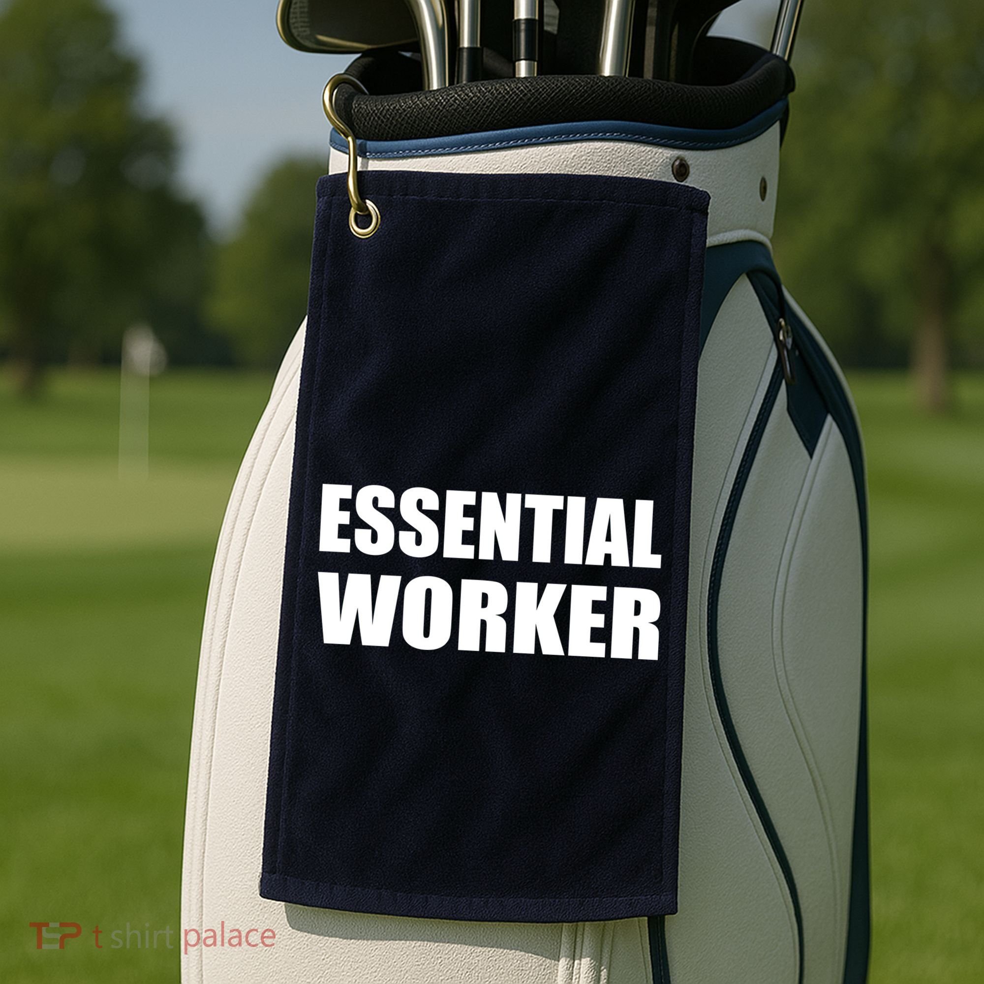 Essential Worker Golf Towel