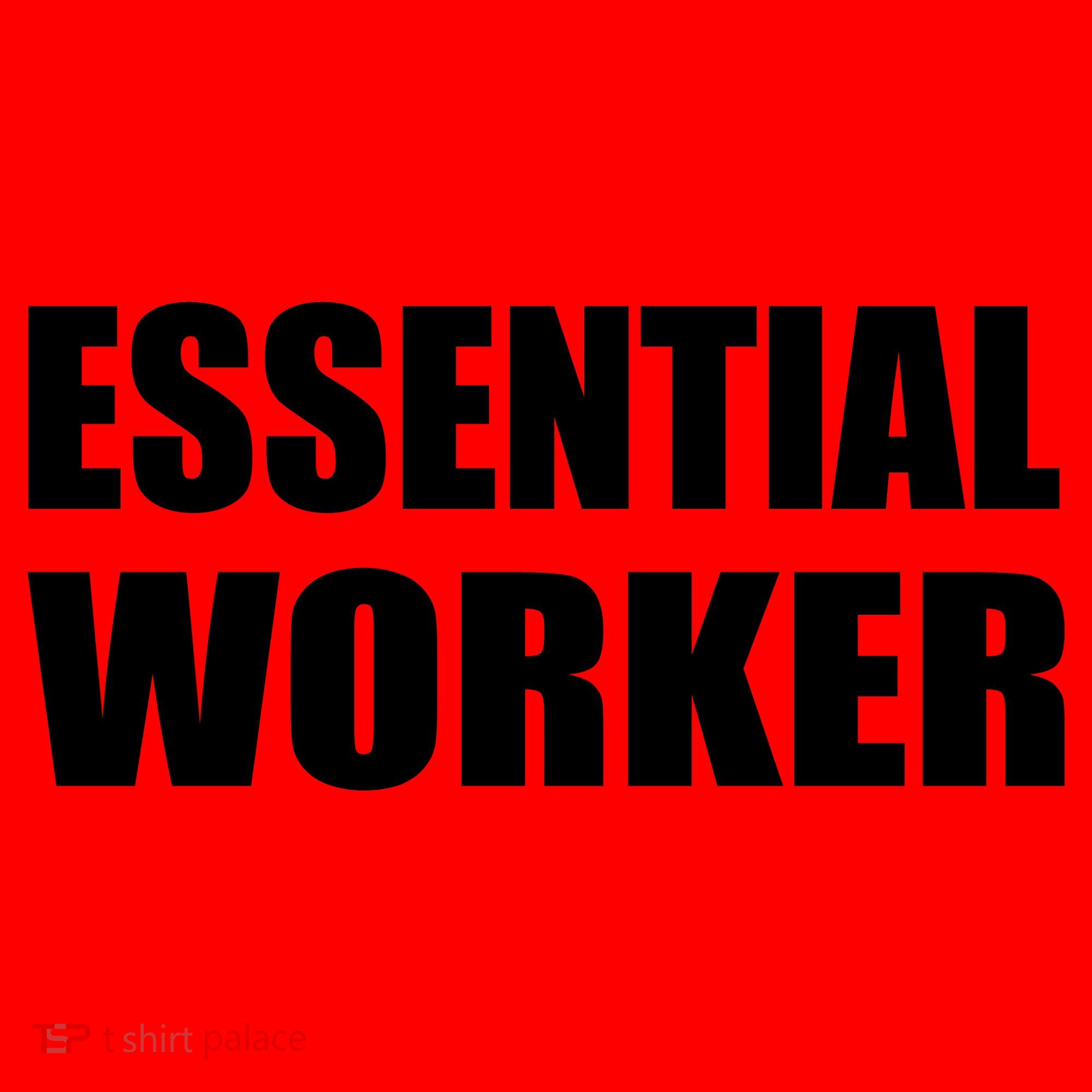 Essential Worker Santa Hat
