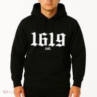 Est 1619 Black African American History Hoodie thumb 2