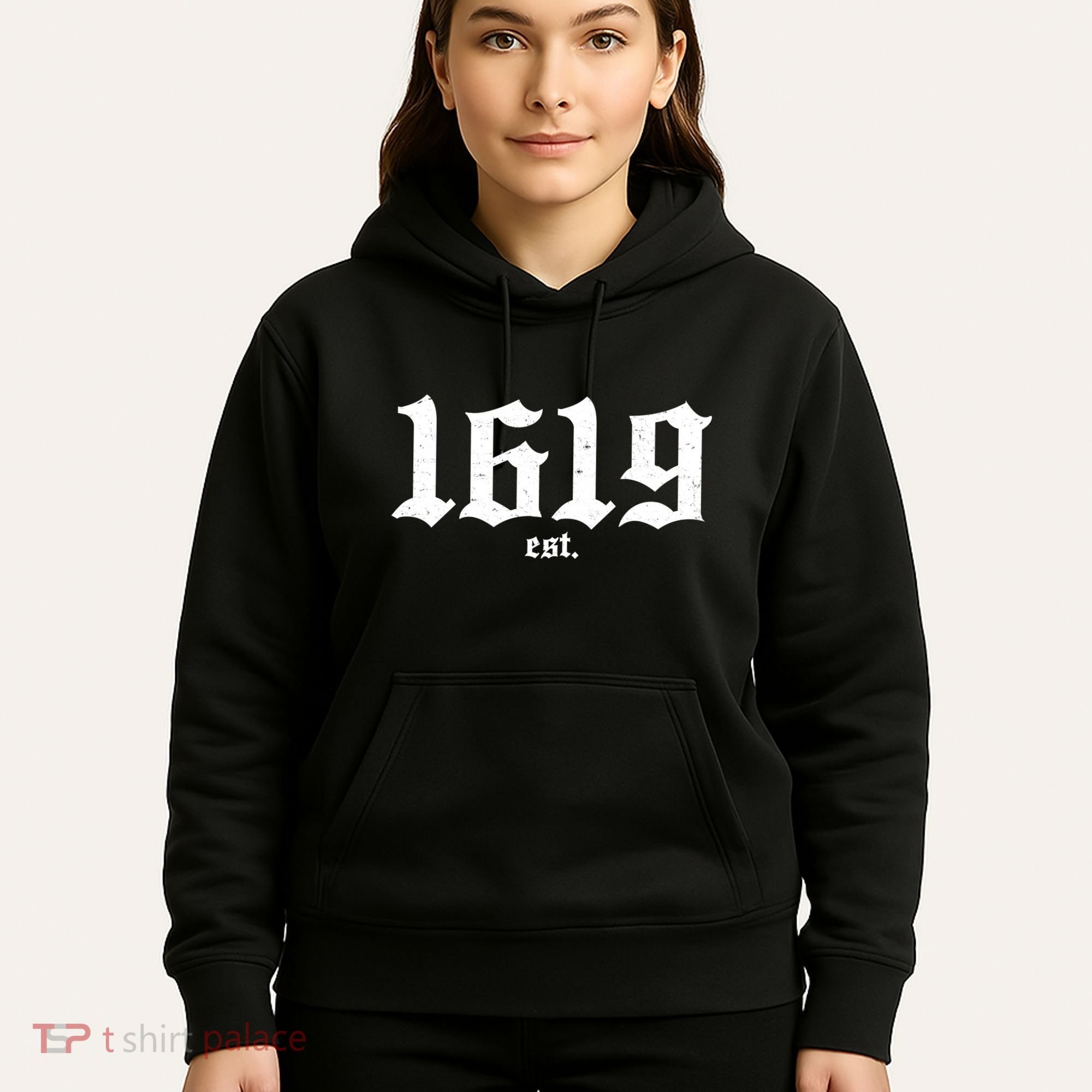 Est 1619 Black African American History Hoodie