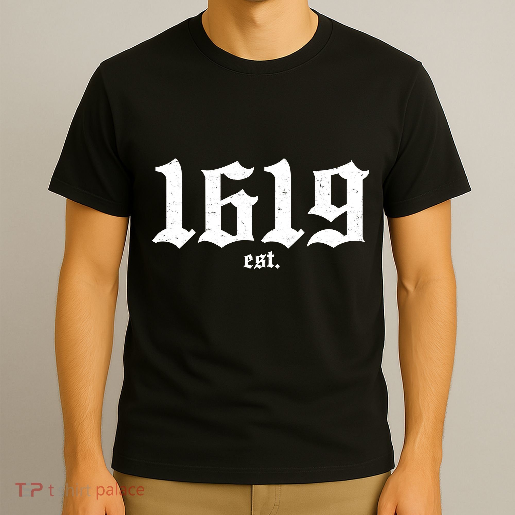 Est 1619 Black African American History T-Shirt