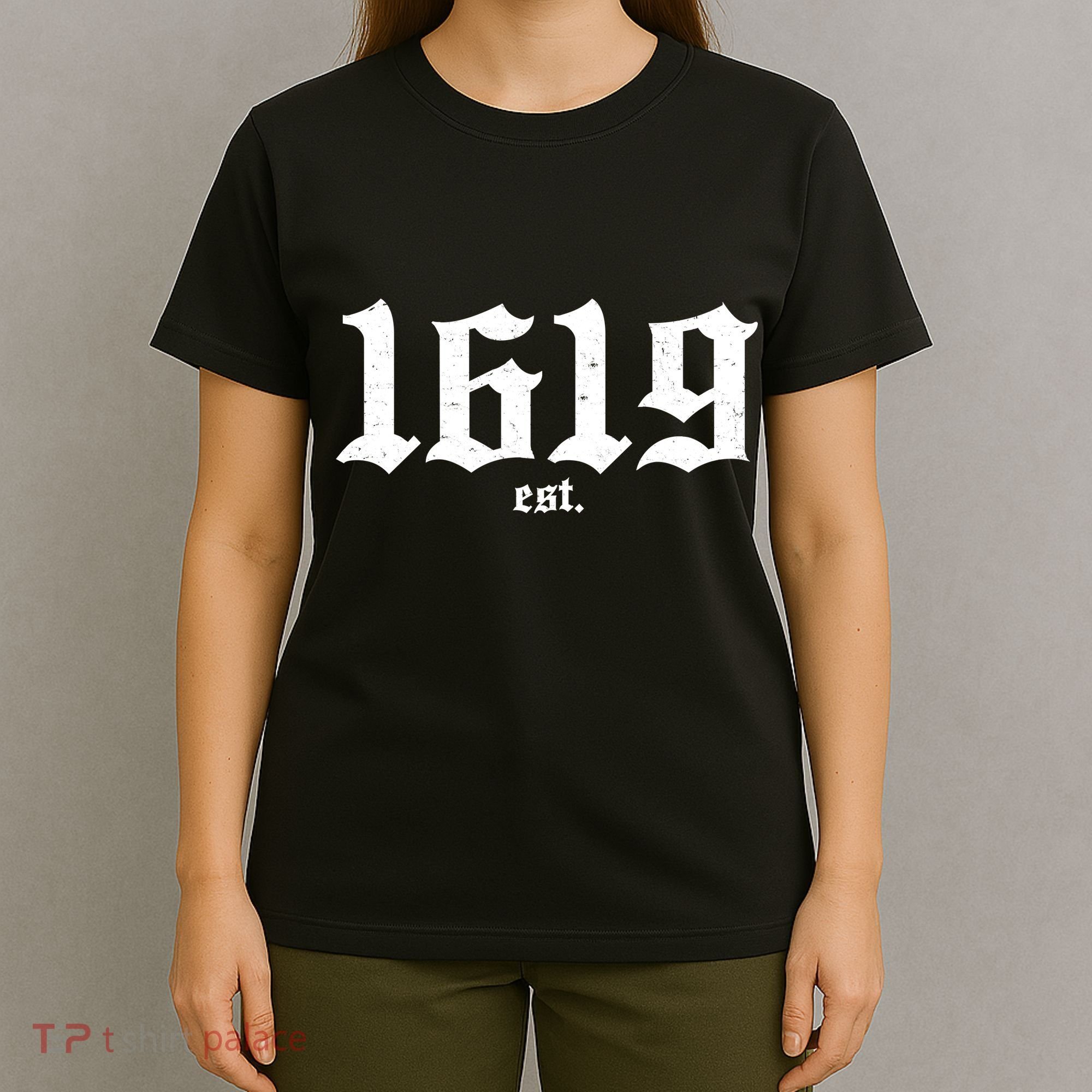 Est 1619 Black African American History T-Shirt