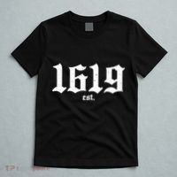 Est 1619 Black African American History T-Shirt thumb 5