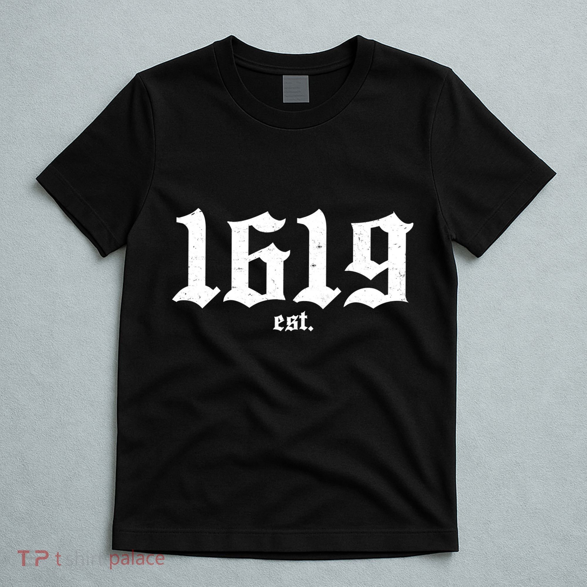 Est 1619 Black African American History T-Shirt