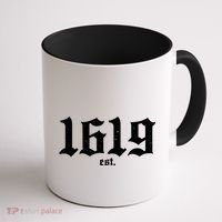 Est 1619 Black African American History Coffee Mug thumb 1