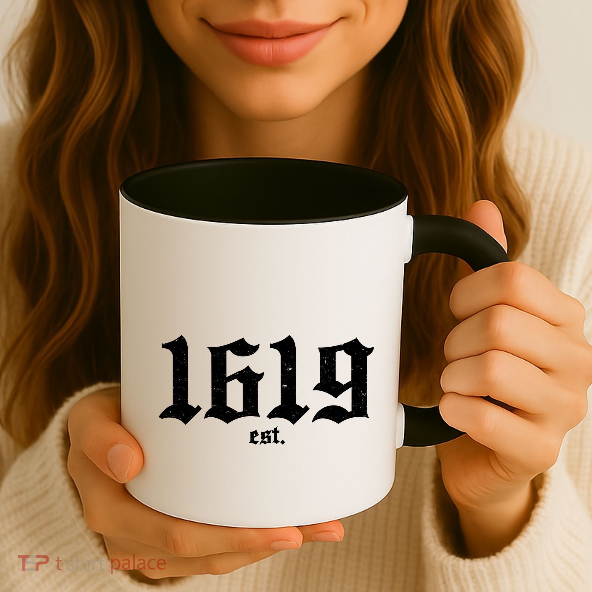 Est 1619 Black African American History Coffee Mug