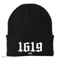 Est 1619 Black African American History Beanie thumb 0
