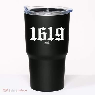 Est 1619 Black African American History Tumbler