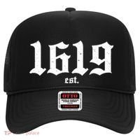 Est 1619 Black African American History Hat thumb 0