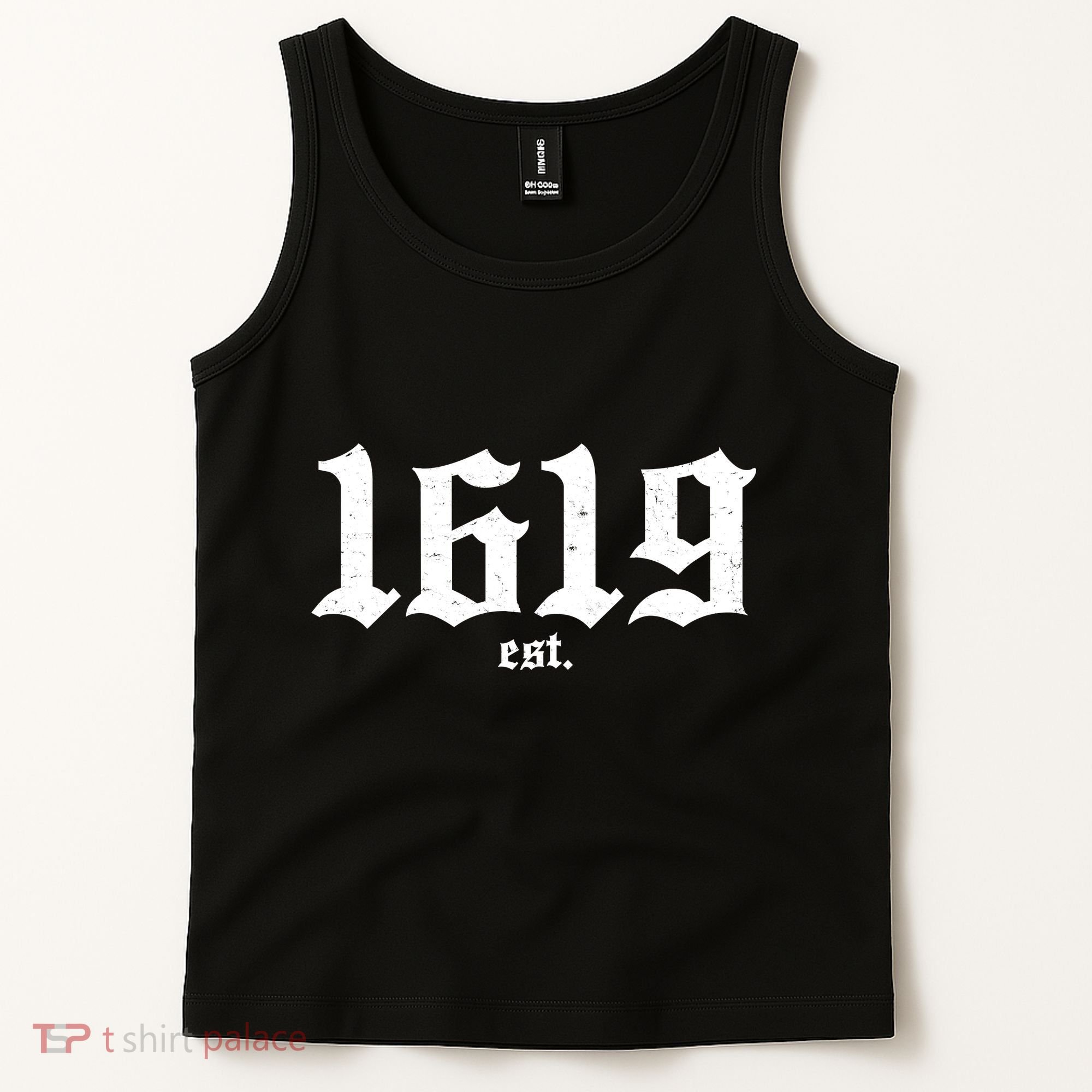 Est 1619 Black African American History Tank Top