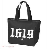 Est 1619 Black African American History Tote Bag thumb 3