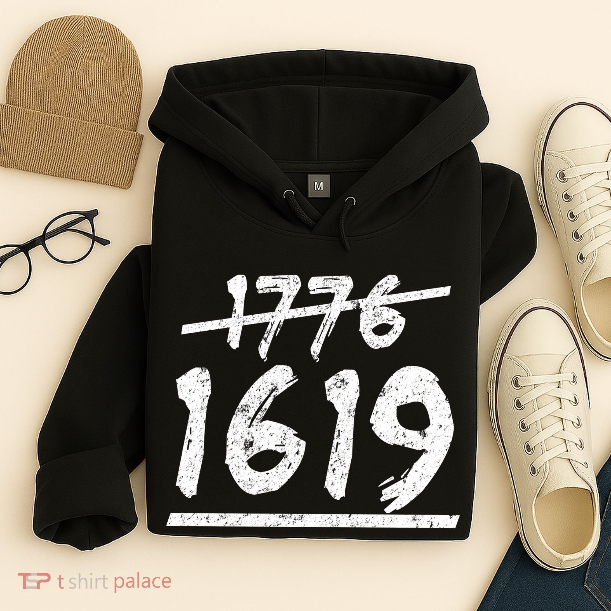Est 1776 Black History Ancestors 1619 Hoodie